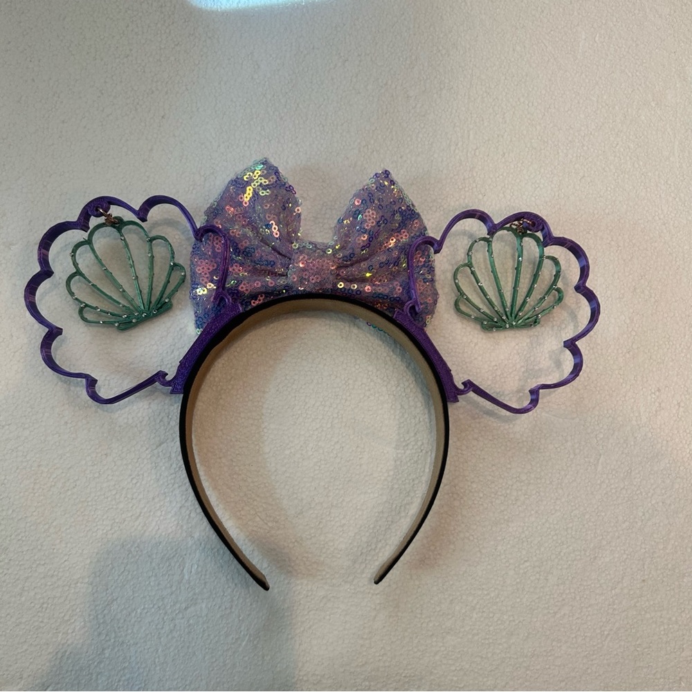 Disney Purple and Green Sequin Headband - Picture 4 of 6